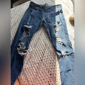 Hollister ripped jeans. women’s size 15R.